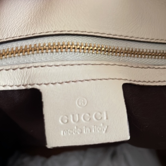 Gucci Peggy Leather Tote with Braided Handles and Bamboo with Tassels - Picture 10 of 17